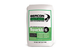 50 lbs bag of beacon athletics sparkle no. 6 white field lining material